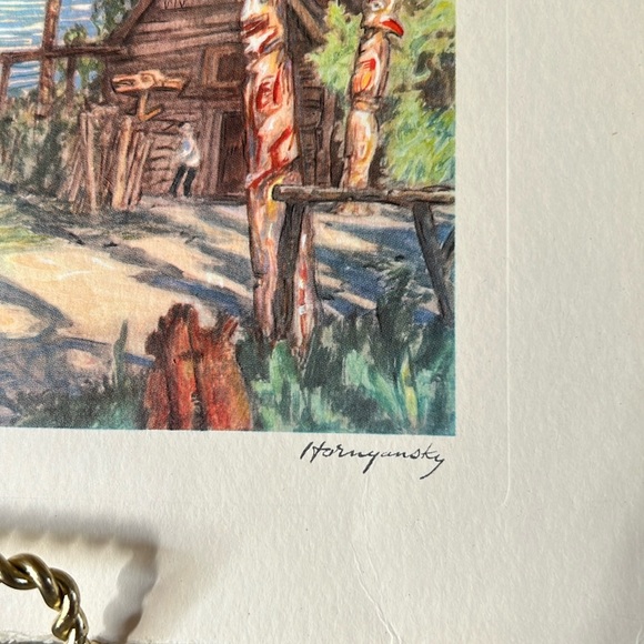 Nicholas Hornyansky Print - Totem Poles In The Skeena District - Picture 7 of 9